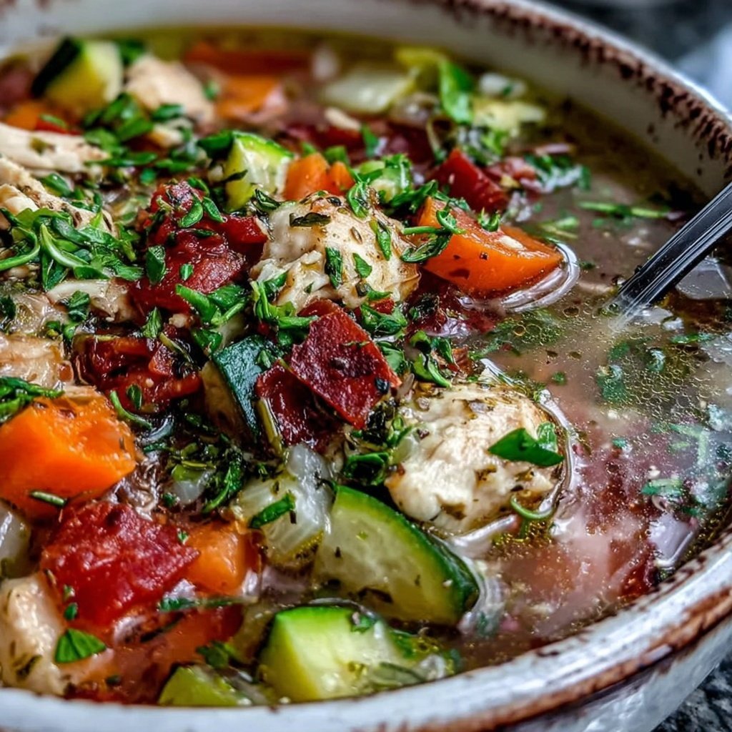 Healthy Chicken Vegetable Soup