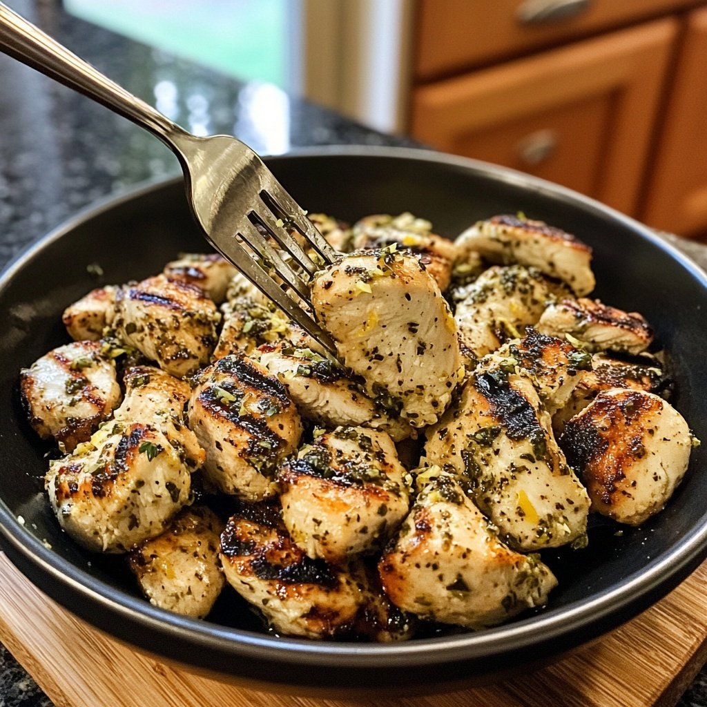 Grilled Lemon Herb Chicken Bowl