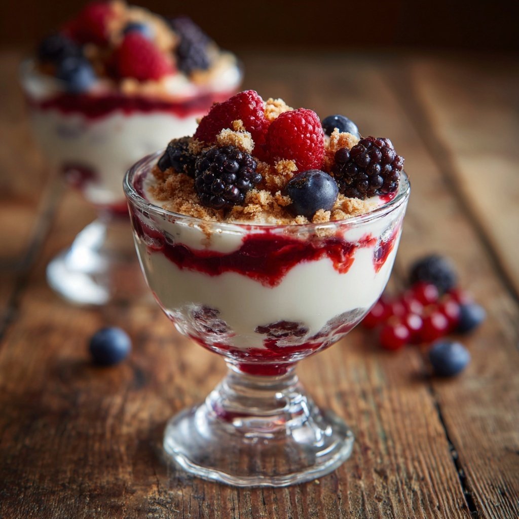Vanilla Berry Yogurt Parfaits