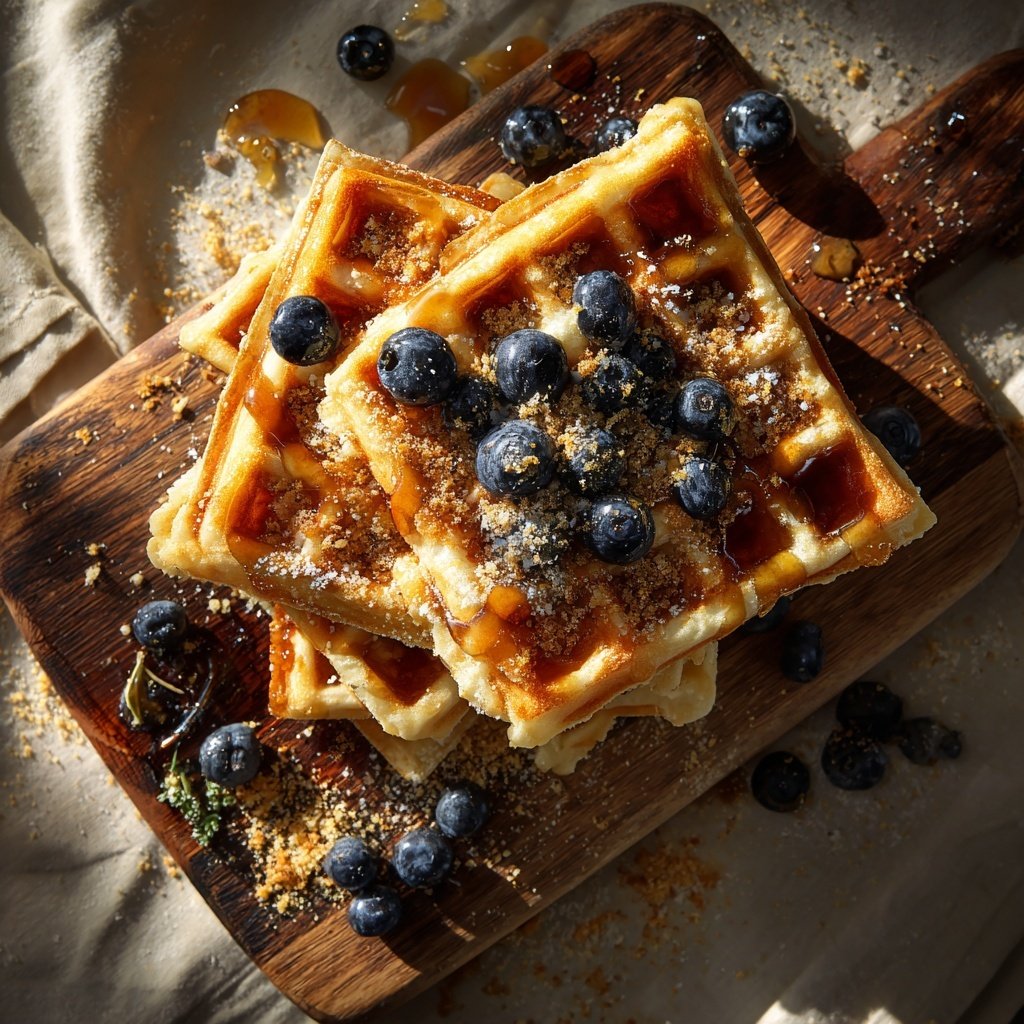 Greek Yogurt Waffles