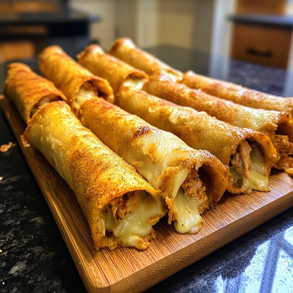 Super Bowl Party Food Baked Taquitos