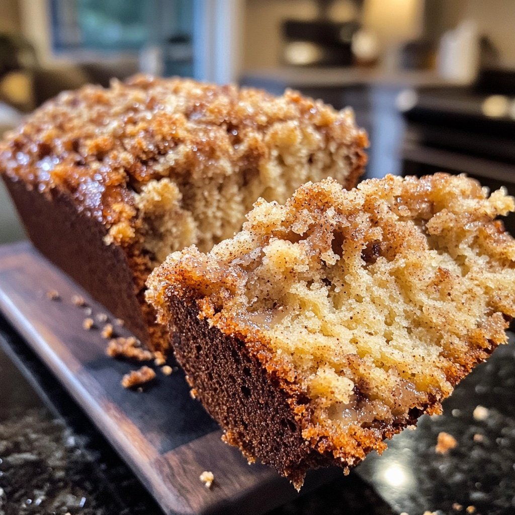 Banana Bread with Brown Sugar Streusel Recipe