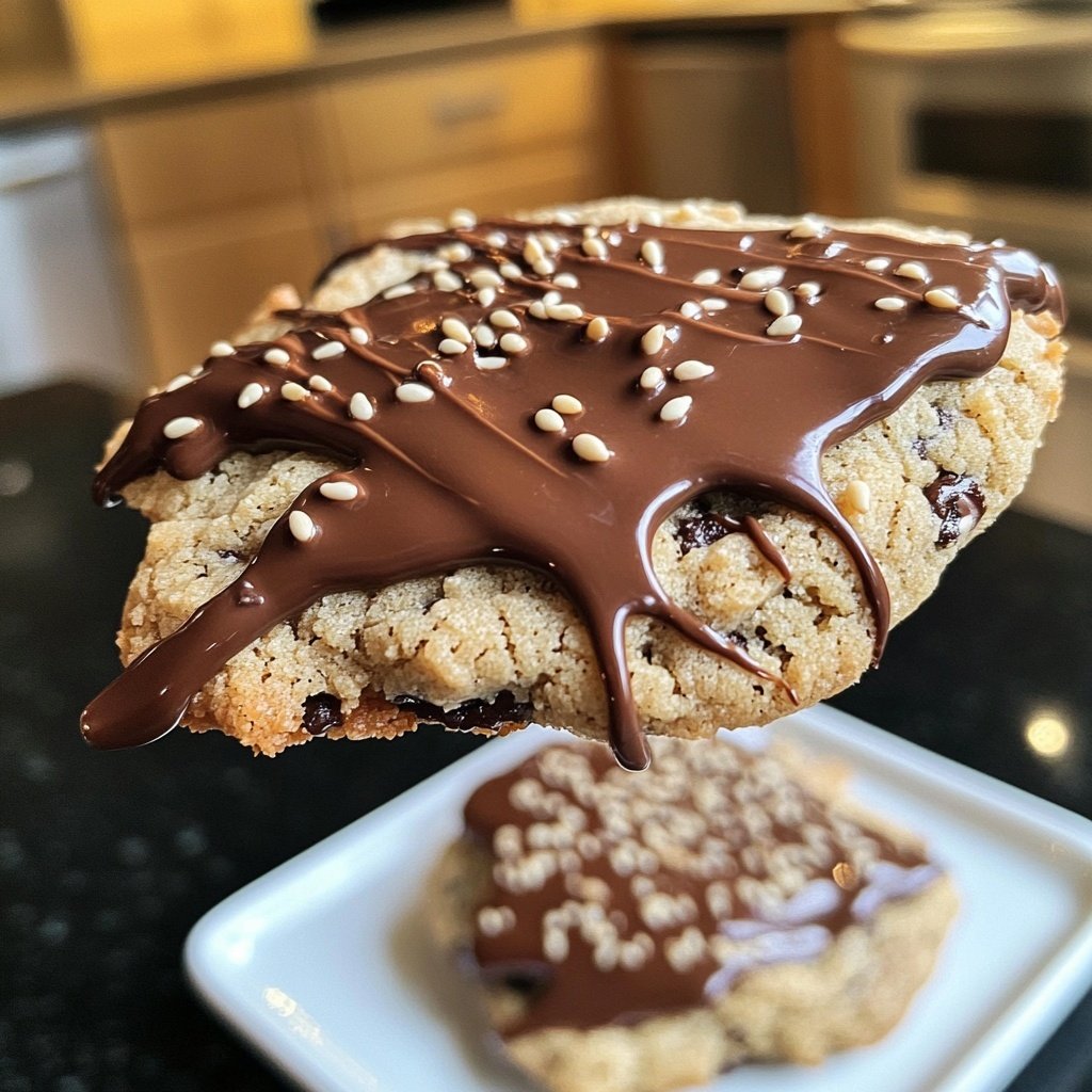 Chocolate Tahini Cookies