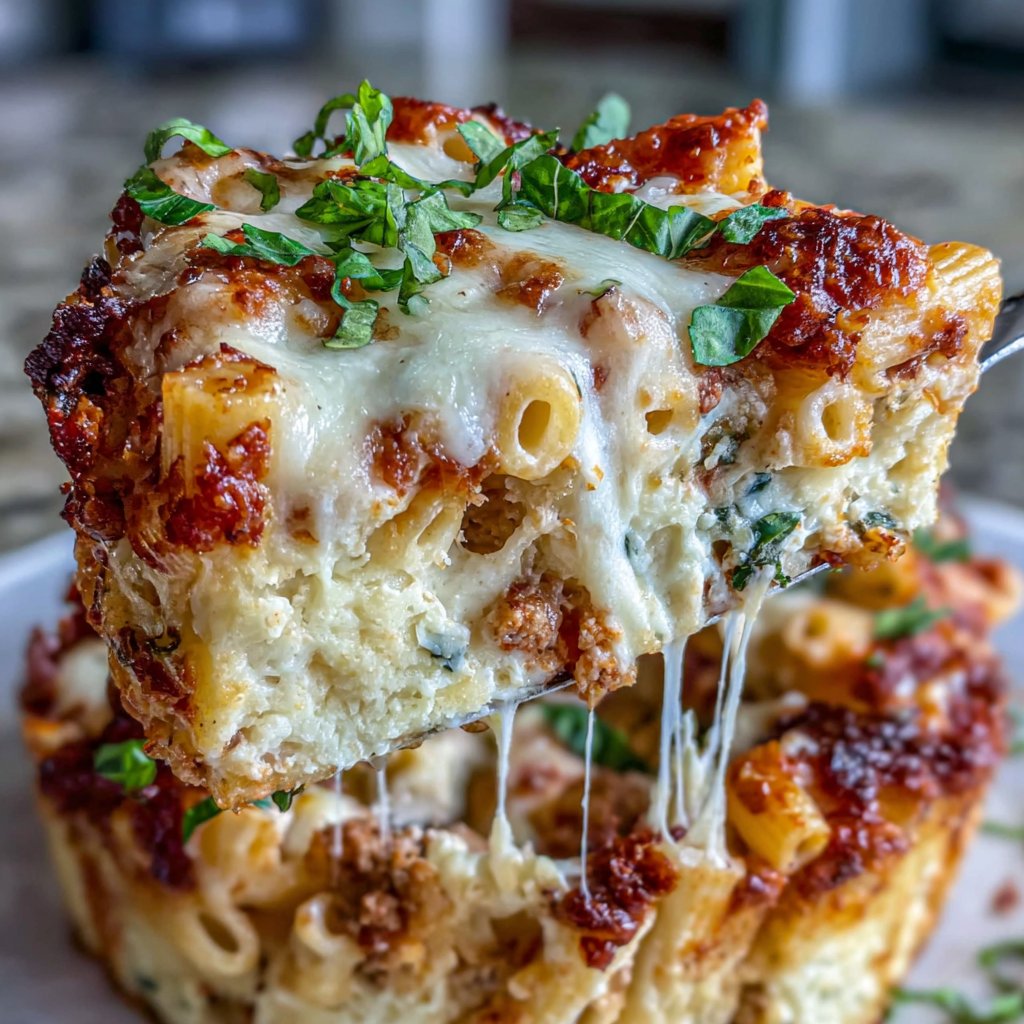 Quick Comfort Food Baked Ziti